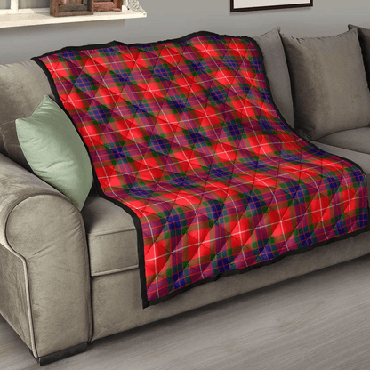 Fraser Modern Tartan Plaid Quilt