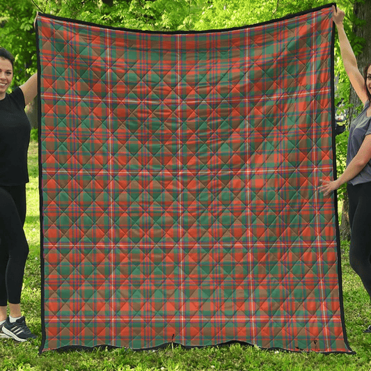 MacKinnon Ancient Tartan Plaid Quilt