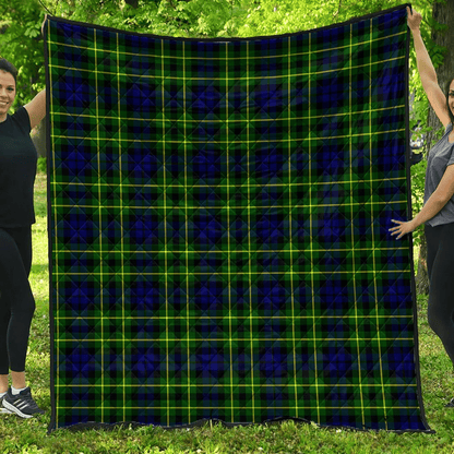 Campbell of Breadalbane Modern Tartan Plaid Quilt