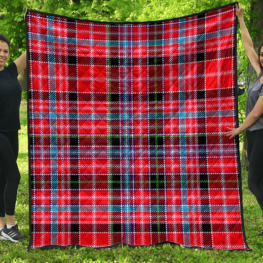 Aberdeen District Tartan Plaid Quilt