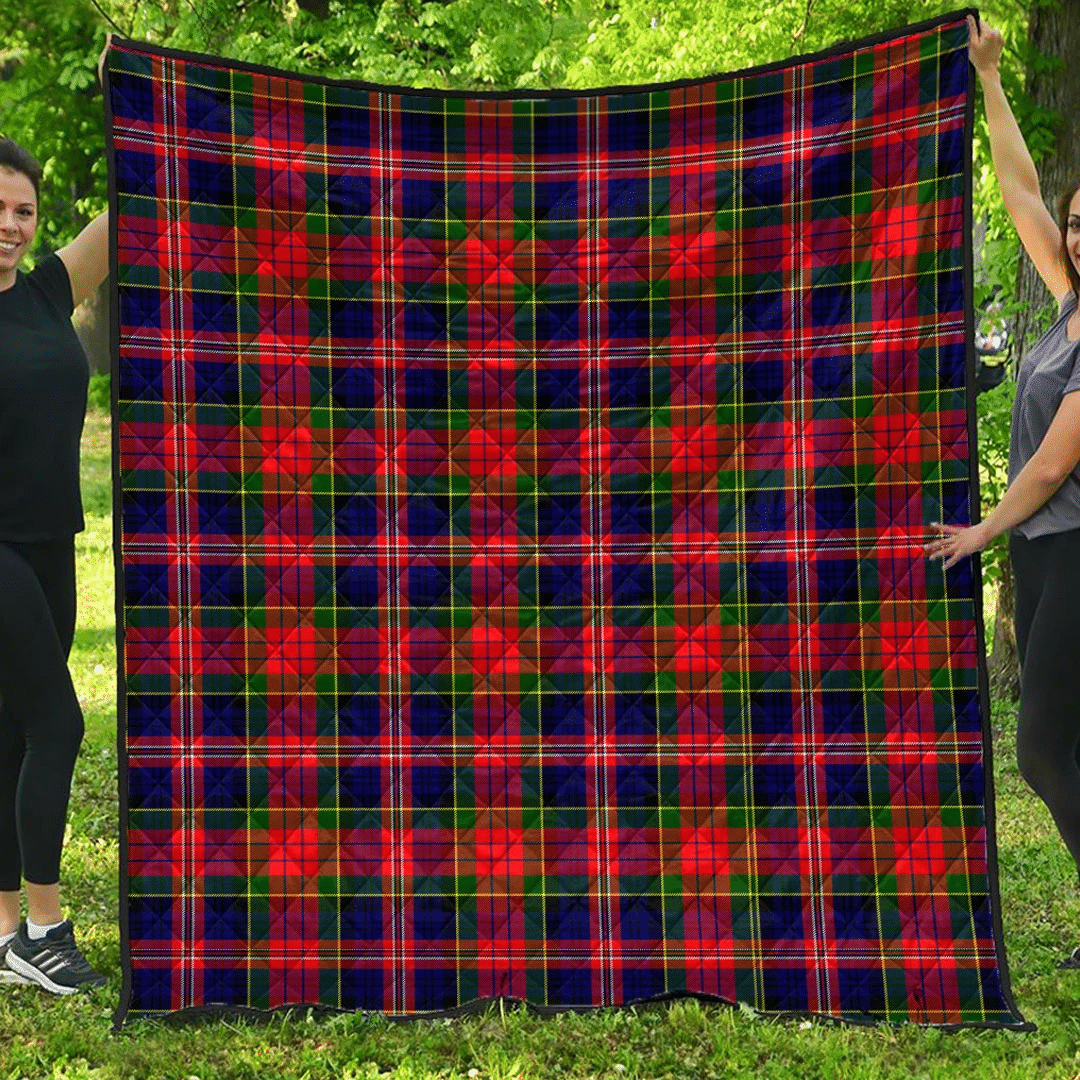 MacPherson Modern Tartan Plaid Quilt