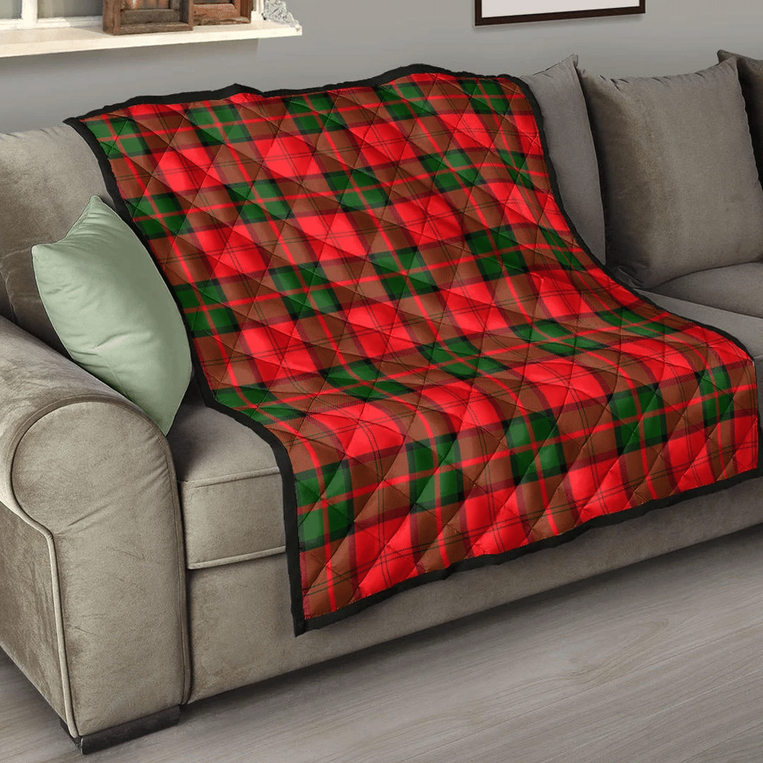 Dunbar Modern Tartan Plaid Quilt