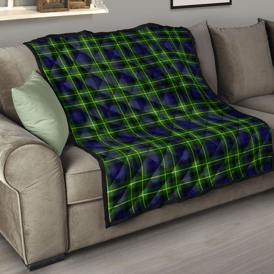 Campbell of Breadalbane Modern Tartan Plaid Quilt