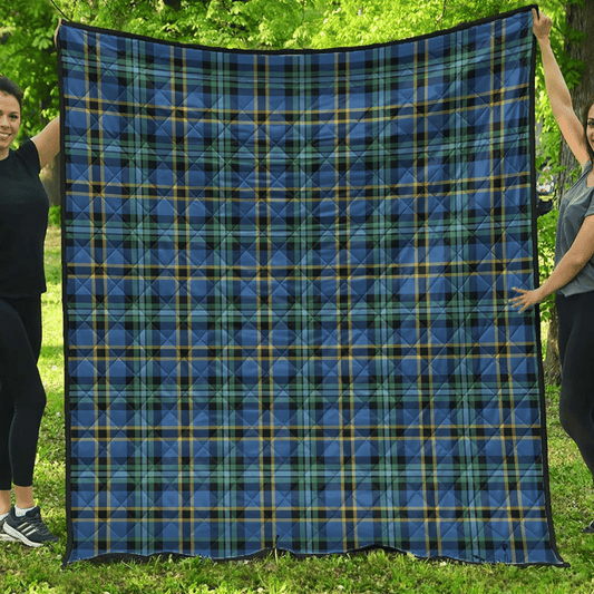 Weir Ancient Tartan Plaid Quilt