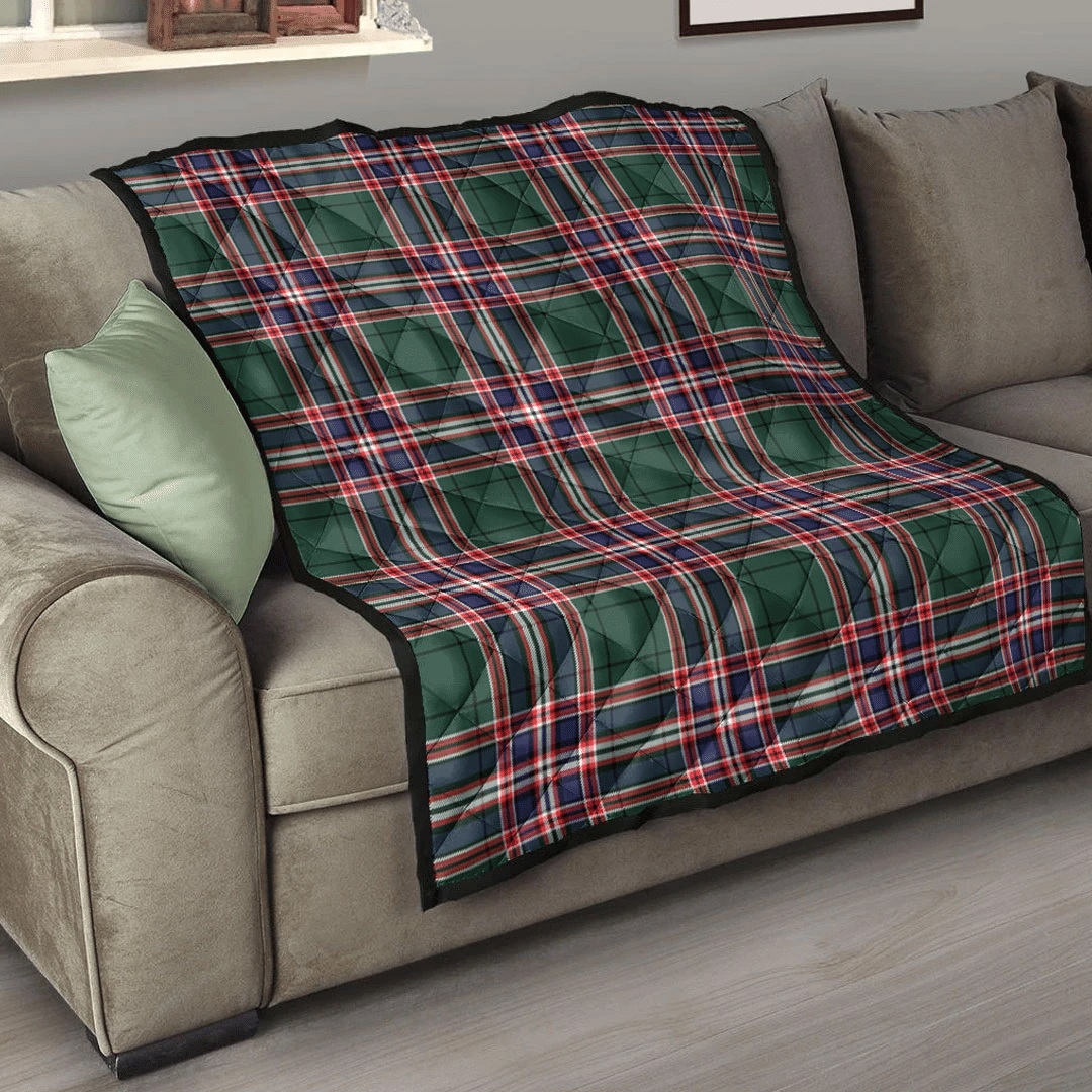 MacFarlane Hunting Modern Tartan Plaid Quilt