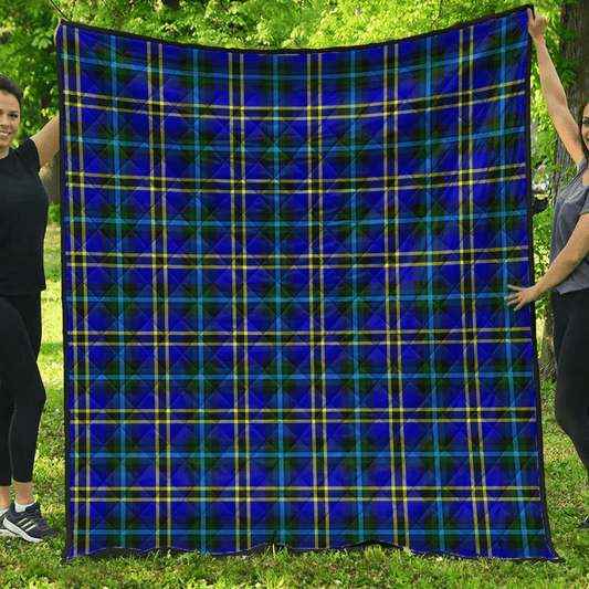 Weir Modern Tartan Plaid Quilt