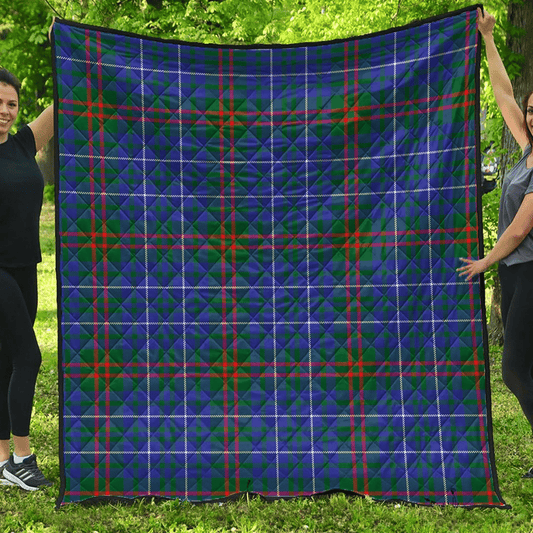 Edmonstone Tartan Plaid Quilt