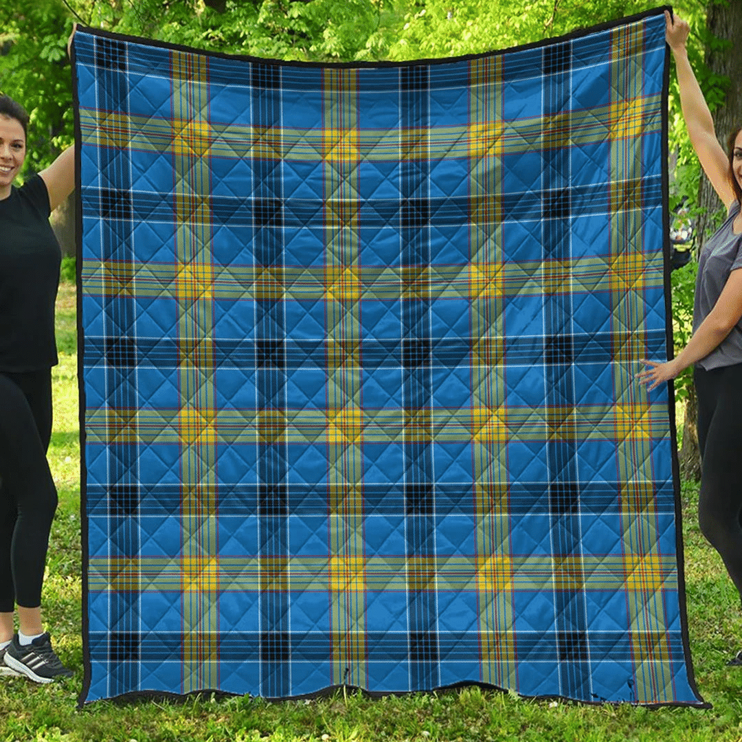 Laing Tartan Plaid Quilt