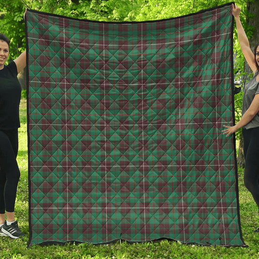 MacKinnon Hunting Ancient Tartan Plaid Quilt