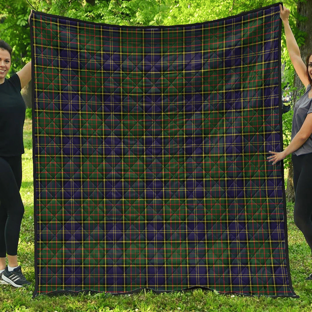 MacMillan Hunting Modern Tartan Plaid Quilt