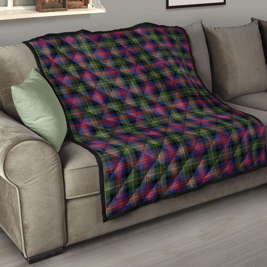 Logan Modern Tartan Plaid Quilt