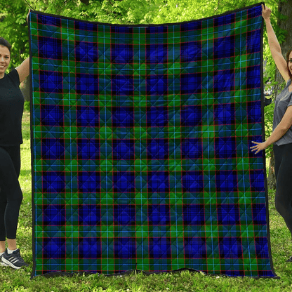 Sempill Modern Tartan Plaid Quilt