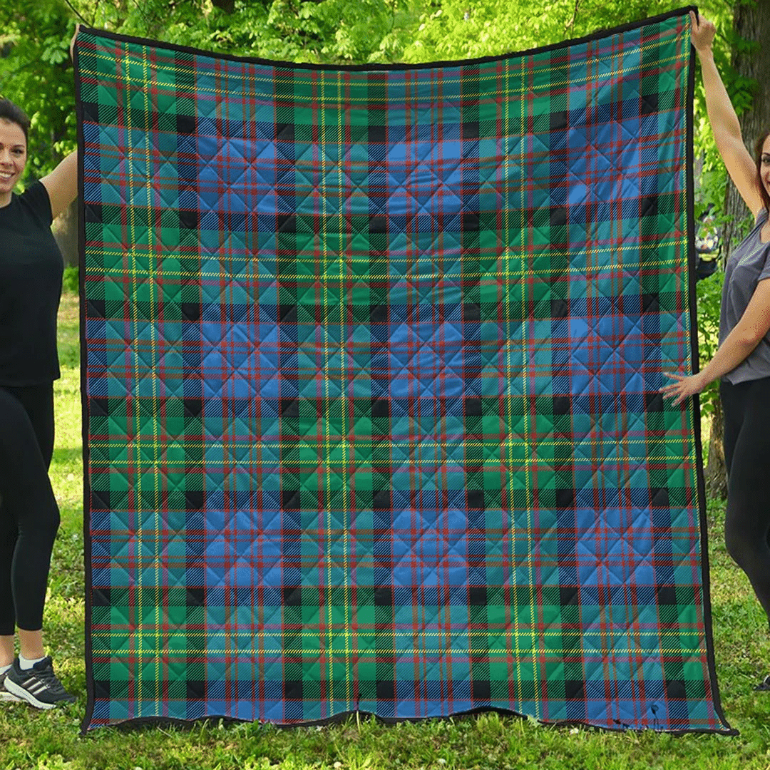 Bowie Ancient Tartan Plaid Quilt