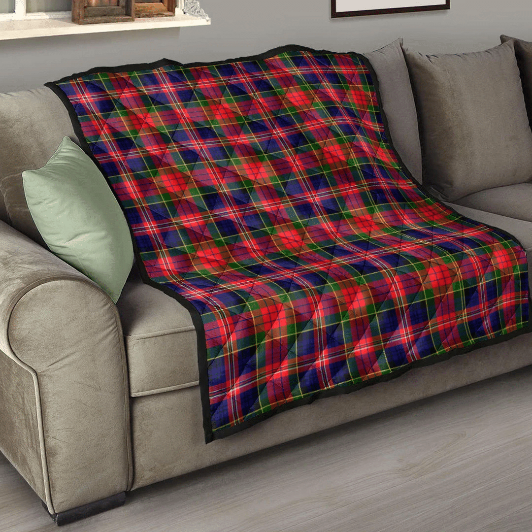 MacPherson Modern Tartan Plaid Quilt