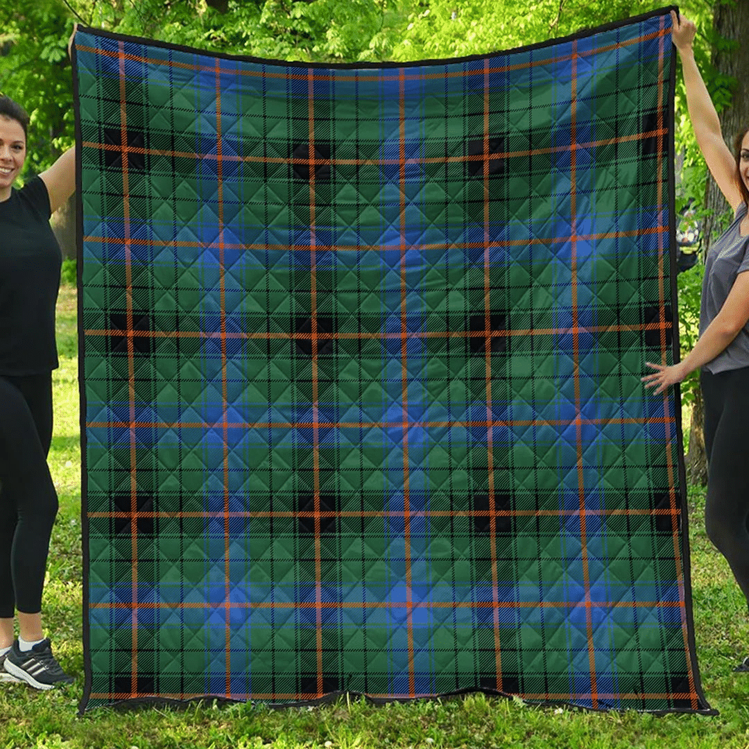 Davidson Ancient Tartan Plaid Quilt