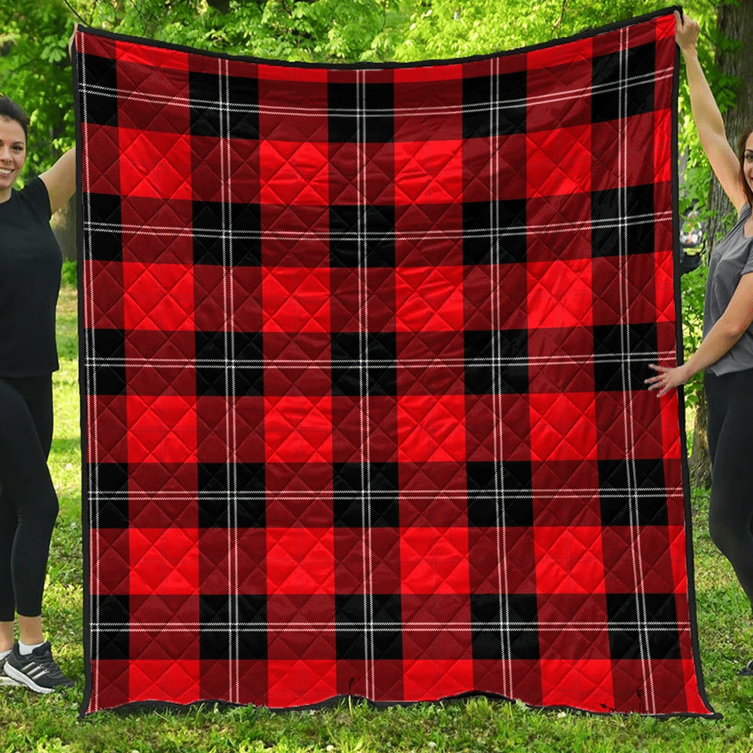 Ramsay Modern Tartan Plaid Quilt