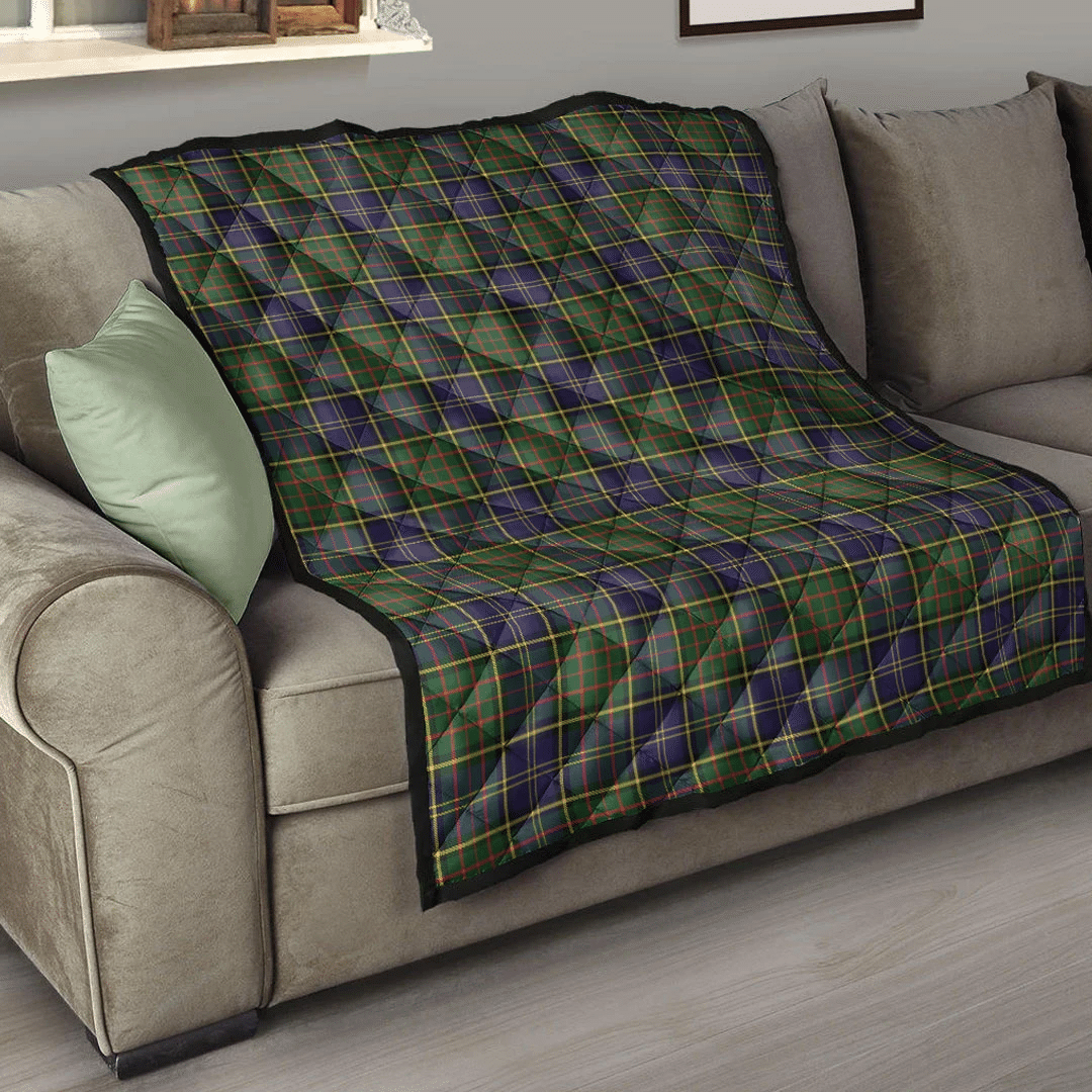 MacMillan Hunting Modern Tartan Plaid Quilt