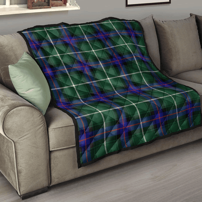 MacDonald of the Isles Hunting Modern Tartan Plaid Quilt