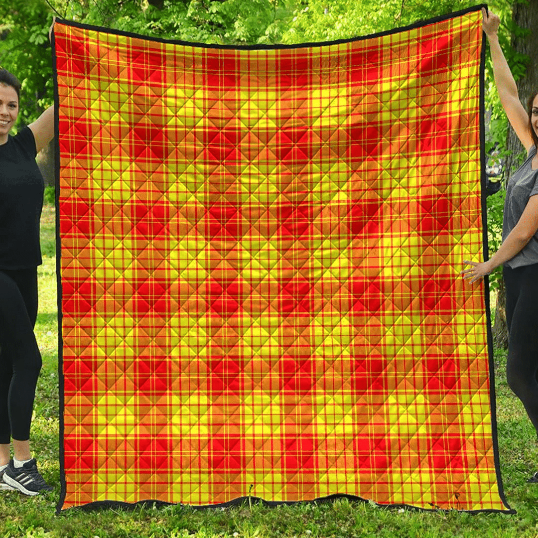 MacMillan Clan Tartan Plaid Quilt