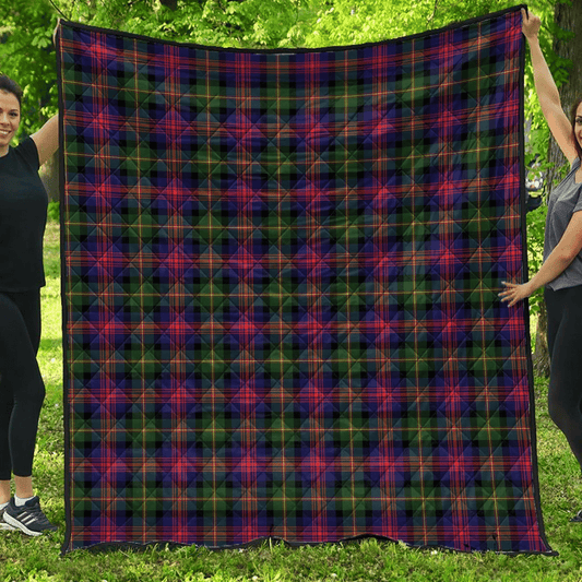 Logan Modern Tartan Plaid Quilt