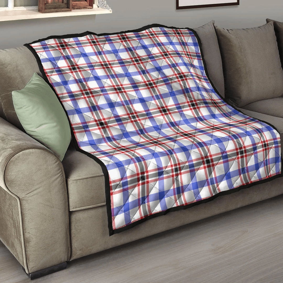 Boswell Modern Tartan Plaid Quilt