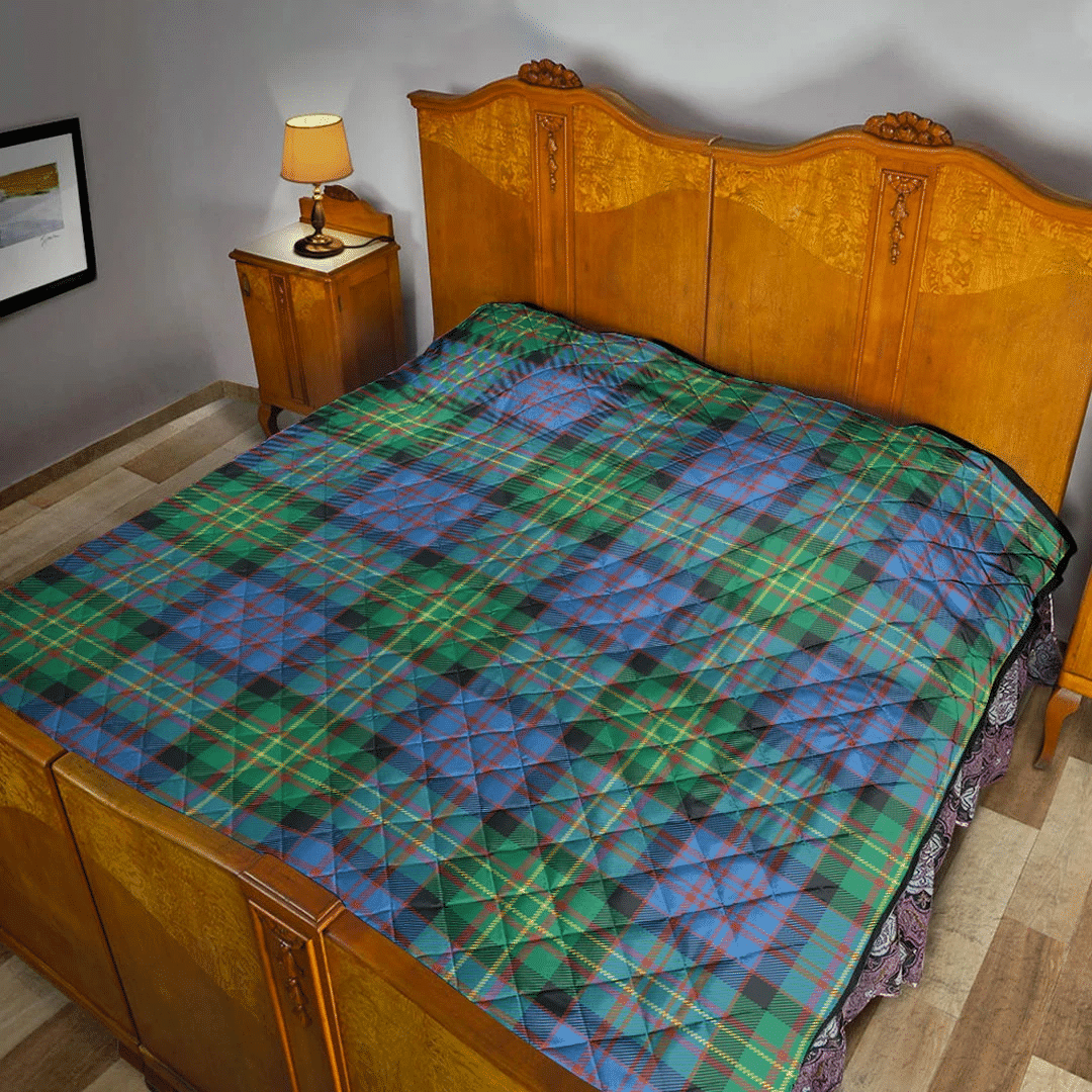 Bowie Ancient Tartan Plaid Quilt