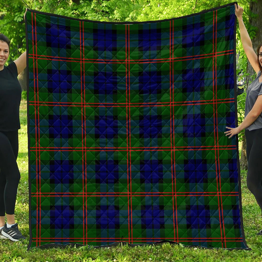 Dundas Modern Tartan Plaid Quilt