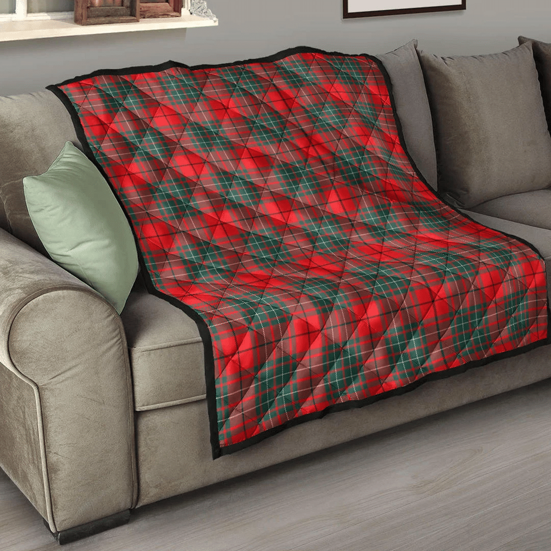 Cumming Modern Tartan Plaid Quilt