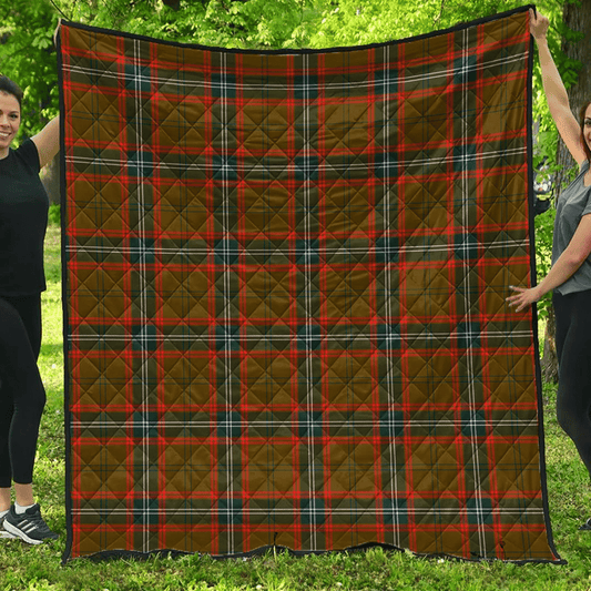 Seton Hunting Modern Tartan Plaid Quilt