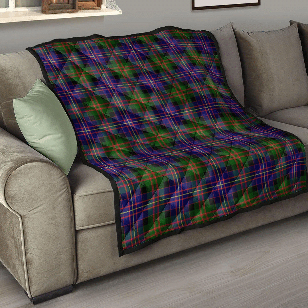 Cameron of Erracht Modern Tartan Plaid Quilt