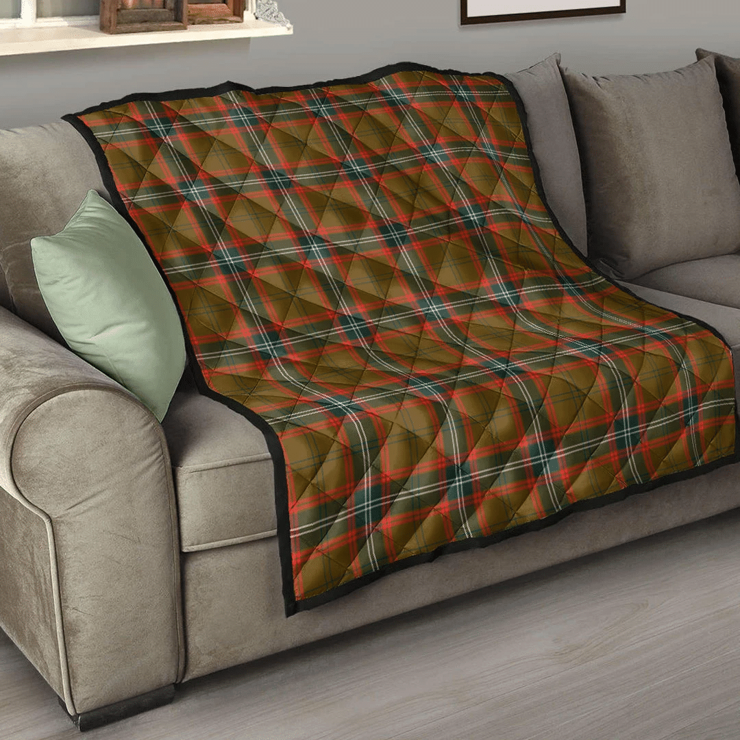 Seton Hunting Modern Tartan Plaid Quilt