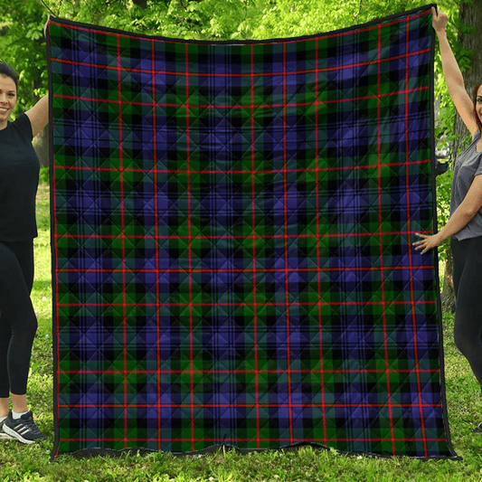 Murray of Atholl Modern Tartan Plaid Quilt