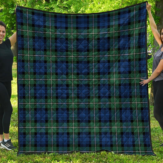 Forbes Ancient Tartan Plaid Quilt