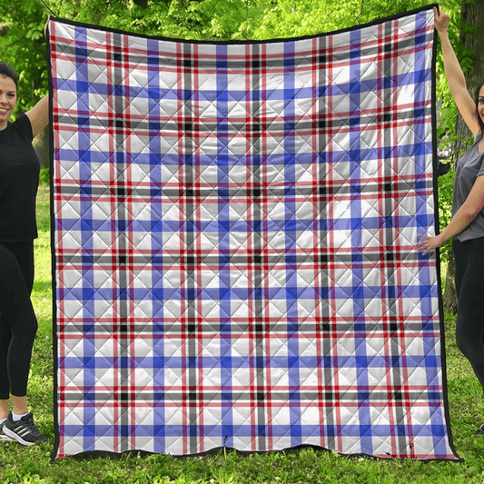 Boswell Modern Tartan Plaid Quilt