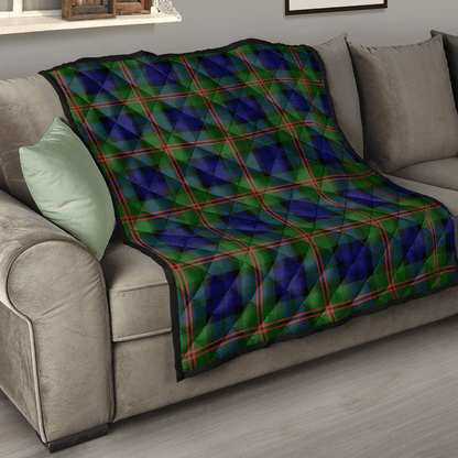 Dundas Modern Tartan Plaid Quilt