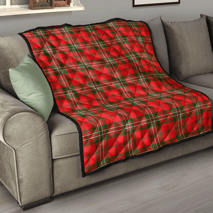 SCOTT MODERN Tartan Plaid Quilt