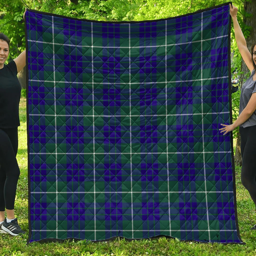 Hamilton Hunting Modern Tartan Plaid Quilt