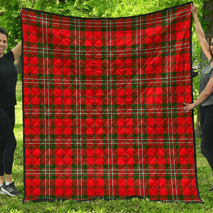 SCOTT MODERN Tartan Plaid Quilt