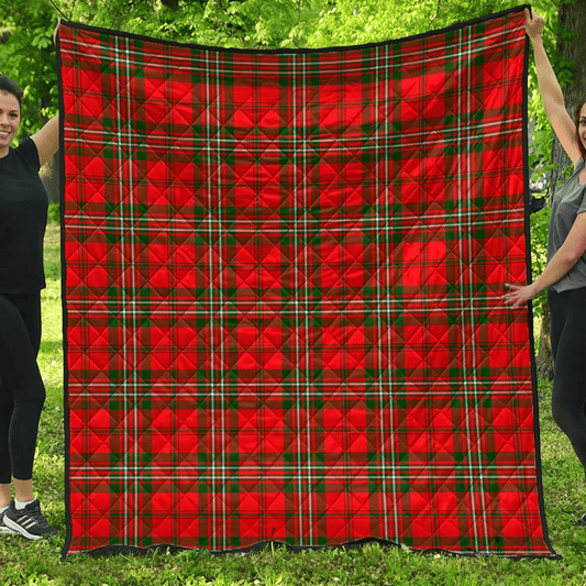 SCOTT MODERN Tartan Plaid Quilt