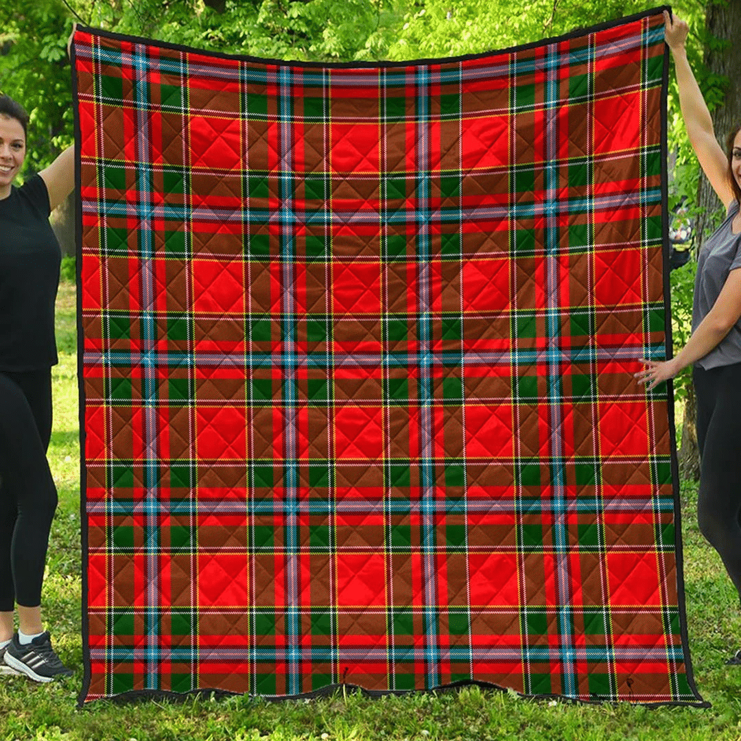 Drummond of Perth Tartan Plaid Quilt