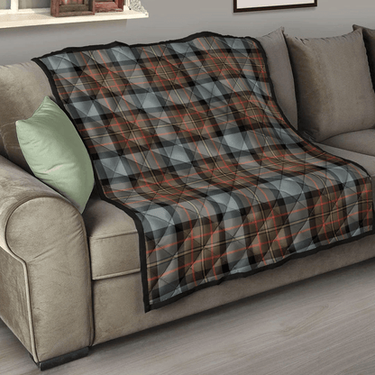 MacLaren Weathered Tartan Plaid Quilt