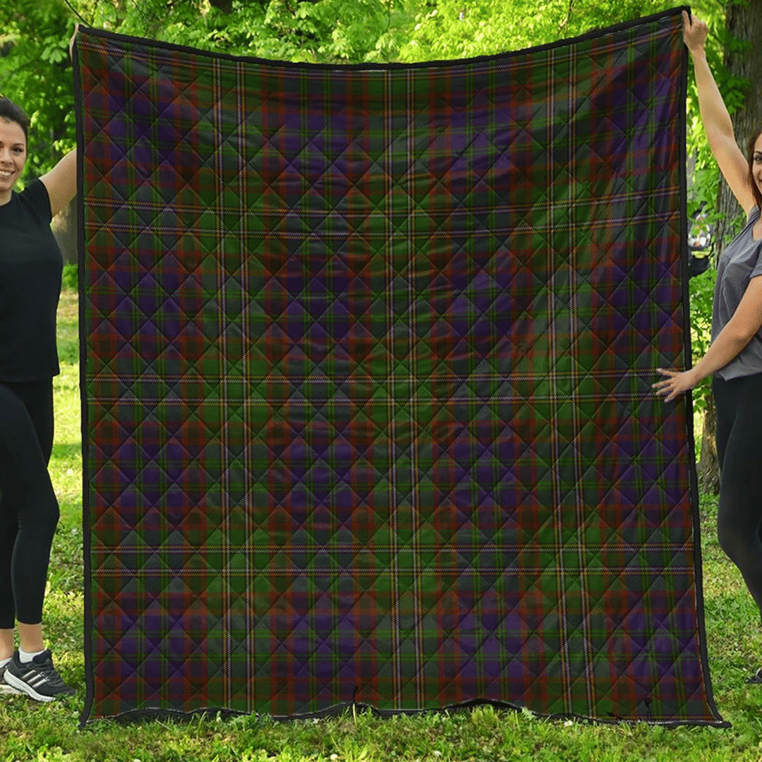 Cunningham Hunting Modern Tartan Plaid Quilt