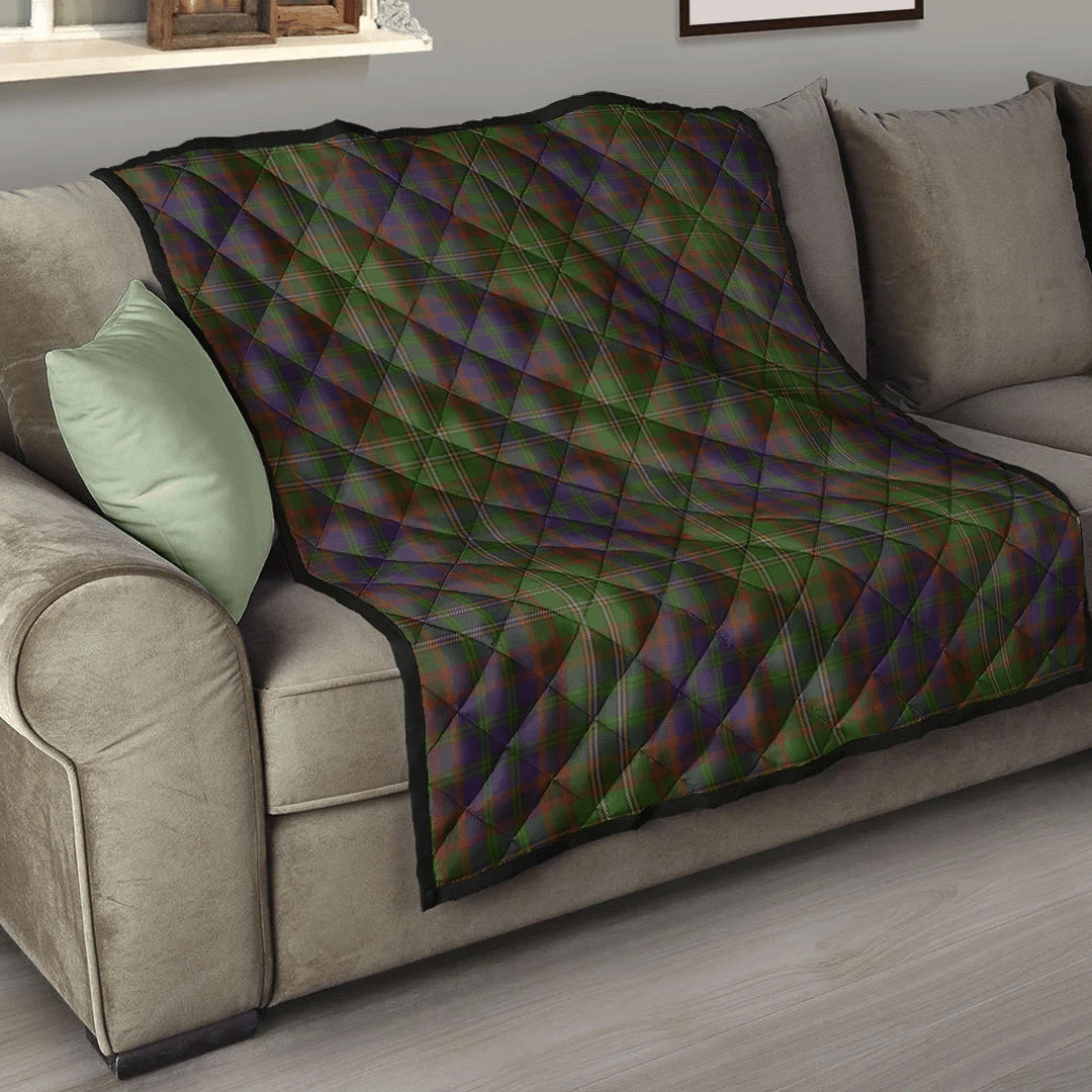 Cunningham Hunting Modern Tartan Plaid Quilt