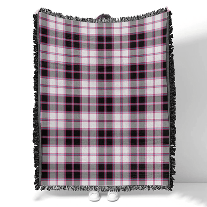 Scottish Tartan MacPherson Hunting Modern Clan Woven Blanket Plaid Style