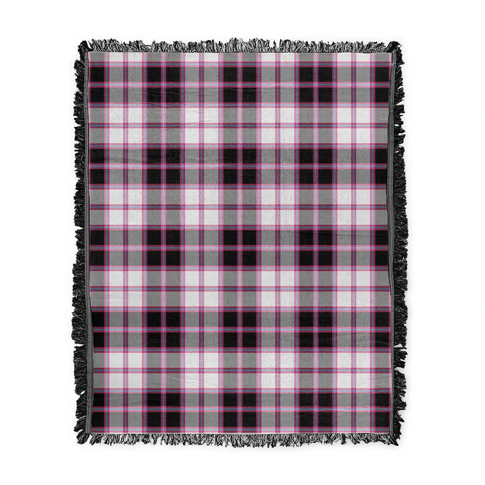 Scottish Tartan MacPherson Hunting Modern Clan Woven Blanket Plaid Style