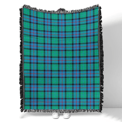 Scottish Tartan Flower Of Scotland Clan Woven Blanket Plaid Style