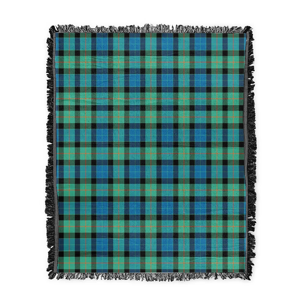 Scottish Tartan Gunn Ancient Clan Woven Blanket Plaid Style
