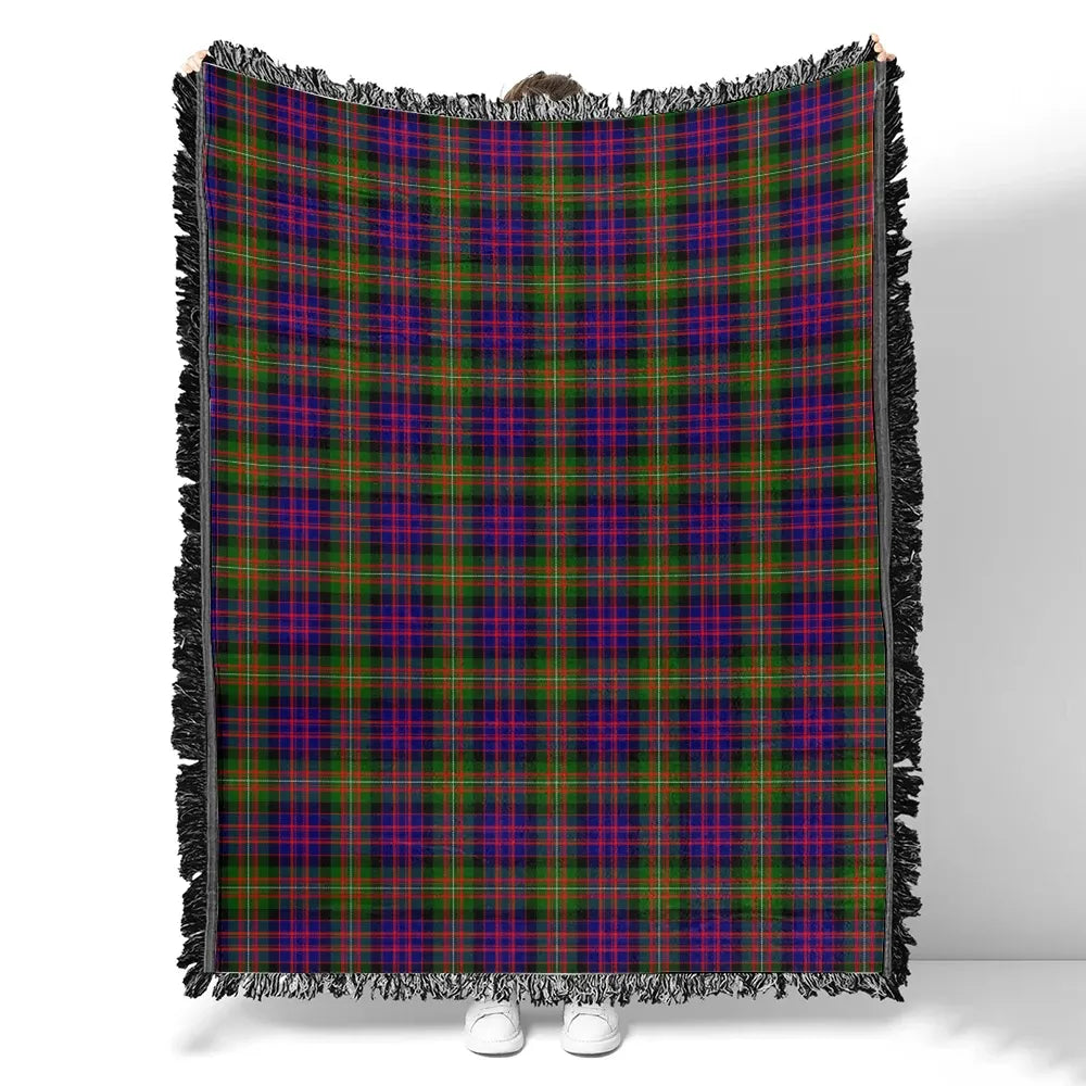 Scottish Tartan MacDonnell of Glengarry Modern Clan Woven Blanket Plaid Style