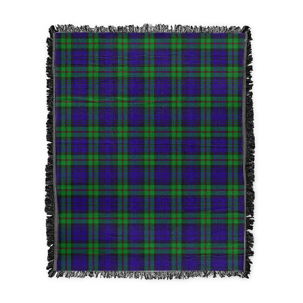 Scottish Tartan MacKinlay Modern Clan Woven Blanket Plaid Style