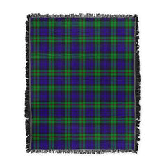 Scottish Tartan MacKinlay Modern Clan Woven Blanket Plaid Style